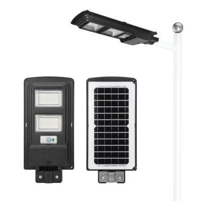 All in One Solar LED Street Lamp for Outdoor Garden Pathway Street Lighting