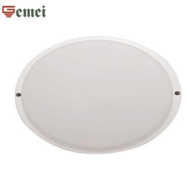 IP65 Moisture-Proof Lamps Outdoor LED Bulkhead Light Round White 12W with CE RoHS