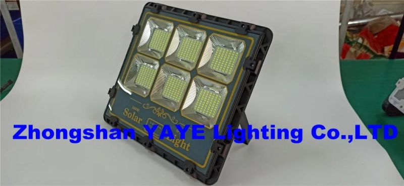 Yaye 2021 Best Sell Newest Design 300W Solar LED Flood Light/300W Solar Garden Light/Solar LED Projector with 3 Years Warranty