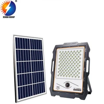 400W Solar Energy LED Lighting IP67 Flood Light with Camera