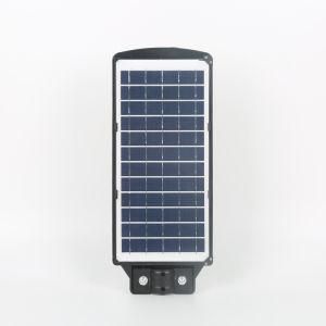 Lithium Battery IP65 Waterproof 60W Cool White LED Street Light Solar Panel Lamp