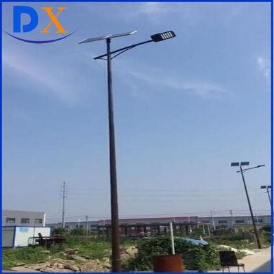 Single Twin Arms Village Outdoor Solar LED Flood Garden Street Light