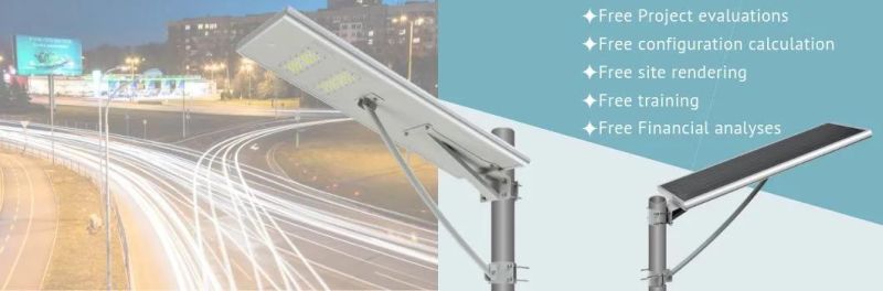 IEC 61215 Ce Certificated Street Light Solar Powered Outdoor