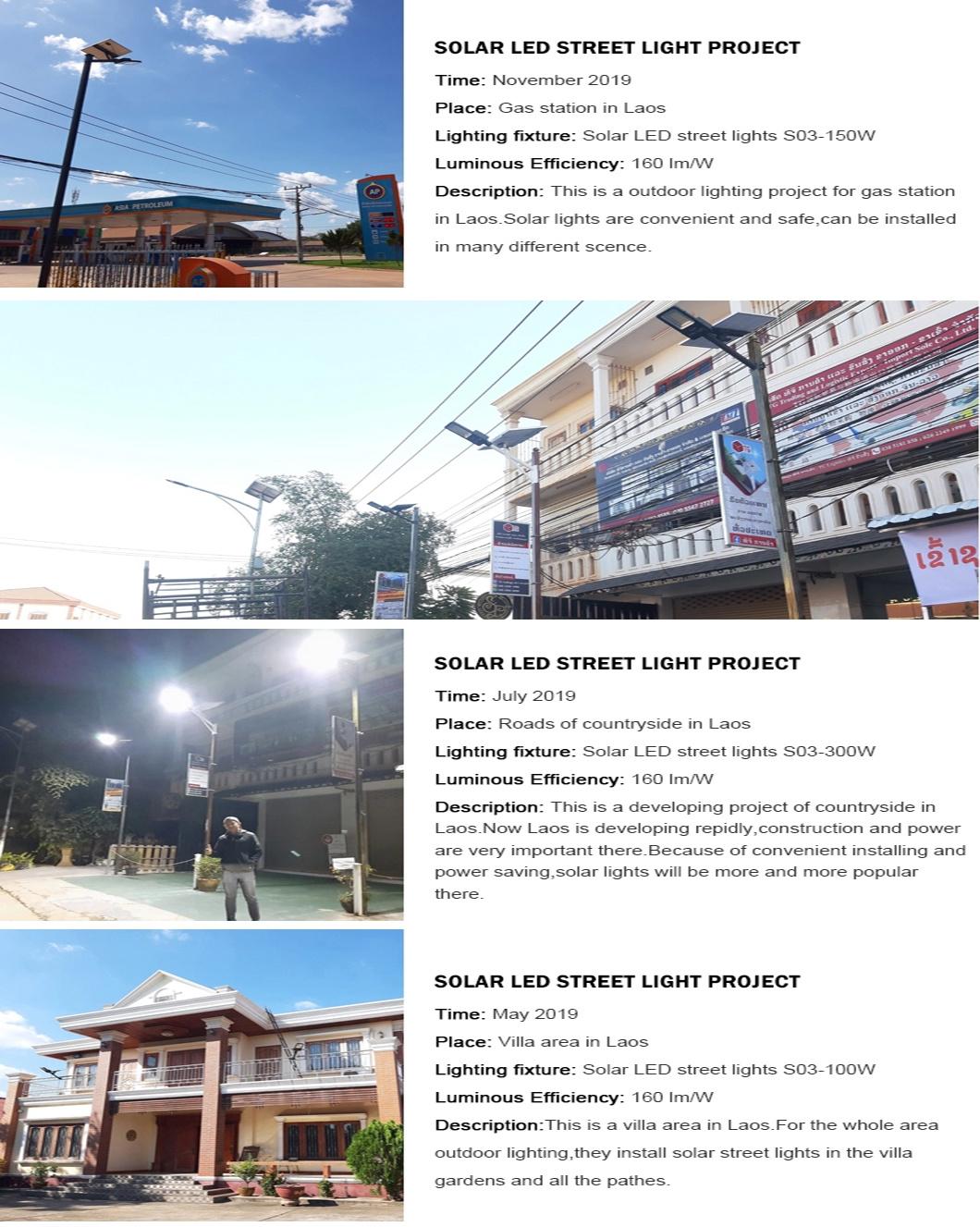 Solar Power LED Road Street Lamp