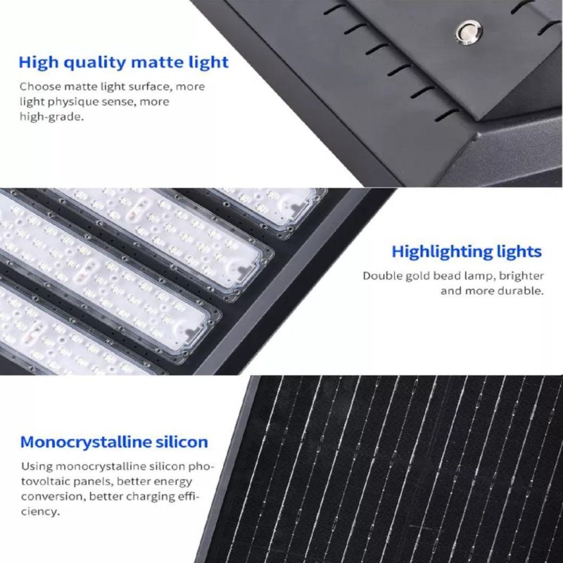 High Class Die-Casting Aluminum Super Brightness IP65 Waterproof Outdoor 90W 120W 150W 180W Solar Street Lamp All in One