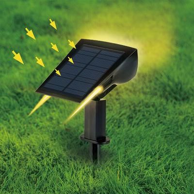 Spot Lights 2 Sides Adjustable Outdoor Waterproof LED Solar Light Garden