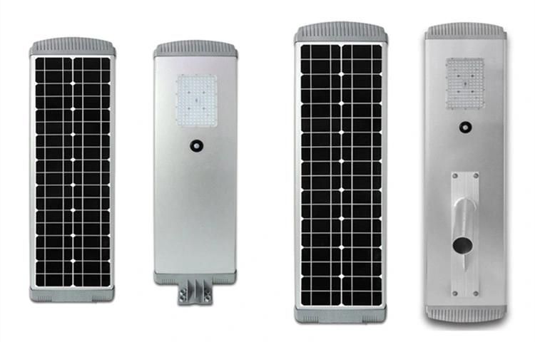 New All in One Solar Street Light with Adjustable Panel for Us Market