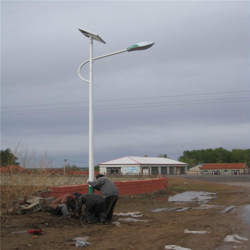 Hot DIP Galvanized 4m Solar Lamp Post Prices of Steel Poles