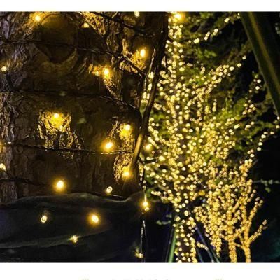 8 Modes Warm White Solar String Lights Outdoor Waterproof for Gardens, Wedding, Party, Christmas, Outdoors Decorations Wyz19727