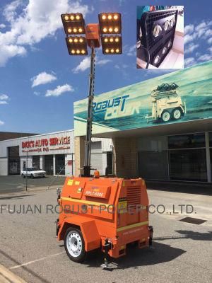 Outdoor Mobile Lighting Tower with 4*480W LED Light Tower