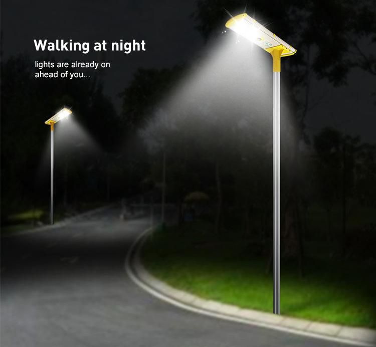 Super Brightness High Quality LED Integrated 60W All in One LED Solar Street Light for Country Road Project