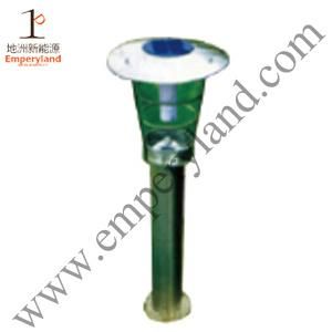 Aluminum Bollard 1W Solar Lawn Light (DZ-CT-219)