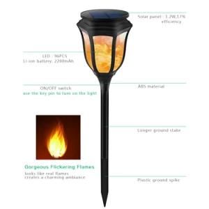 New Solar Flame Torch Light.