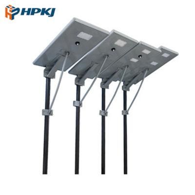 Hepu 30W 60W 80W Factory Sale All in One Integrated Solar LED Street Light/Lighting Outdoor Light 5 Years Warranty IP67 Chinese Manufacturer