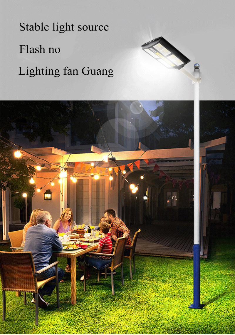 Big Project Outdoor Waterproof ABS or Alumnium Solar Light Integrated All in One LED Solar Street Light