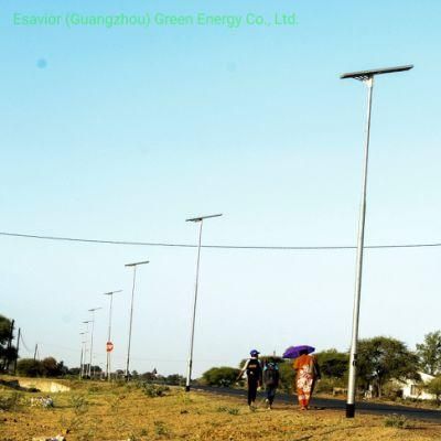 80W Waterproof Solar Street Light Motion Sensor Light LED Lamp for Government Solar Project