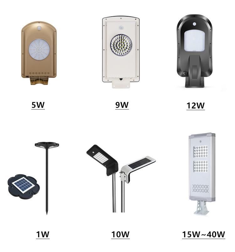 All in One Solar LED Street Lighting 25W 30W for Garden /Road /Outdoor LED Lighting Integrated Design Solar Lightings with Decoration Light