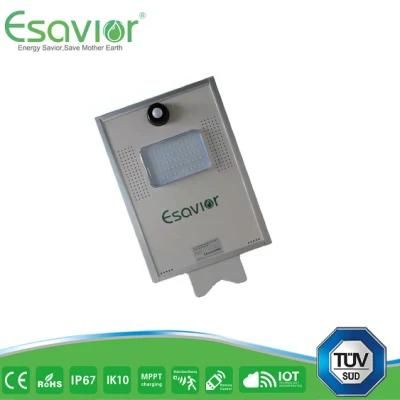 Esavior High Brightness 600lm Integrated LED Solar Street Lights Solar Lights