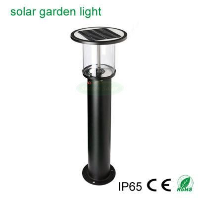 Bright Garden Solar Lamps Outdoor Solar Pillar Lamp with 5W Chargeable LED Lamp &amp; Solar