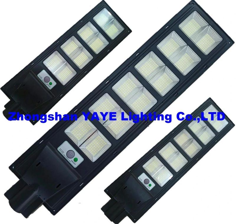 Yaye Hottest Sell 100W All in One Solar LED Street Road Garden Wall Light with Waterproof IP65 500PCS Stock (YAYE-22SLSL100WG)