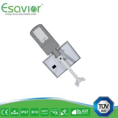 Esavior Walkway, Patch Way Lighting 40W All in Two LED Solar Street Lights