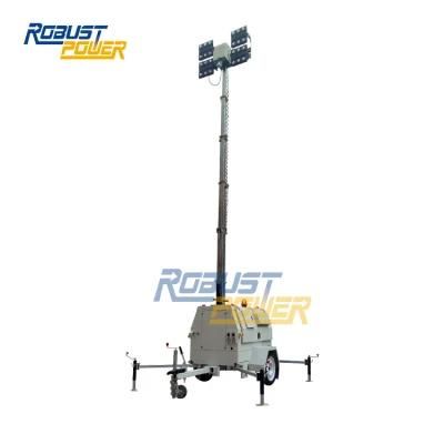 High Mast LED Mobile Light Tower