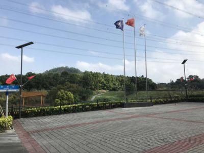 All in One Square Lamp Solar LED Street Light Solar Panel with Motion Sensor