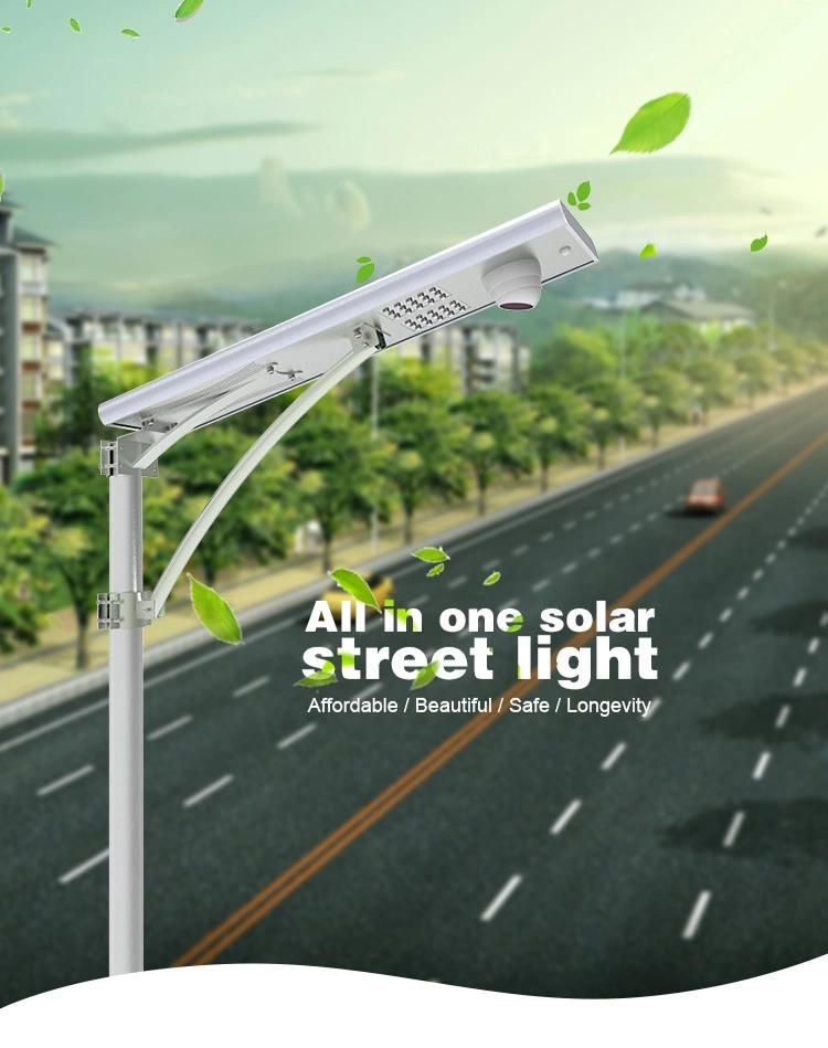 IR Distance 45m Monitoring CCTV Camera 120W Solar Street Light
