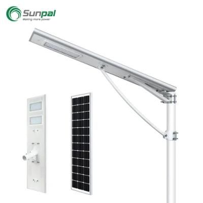 Sunpal All In One Solar Street Light 100 W 200 Watts 200W External Motion Sensor Construction Solar Garden Led Lamp Lighting Guangdong