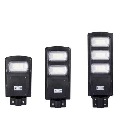 All in One IP65 PC ABS Solar Street Light Lamparas Solar Exterior