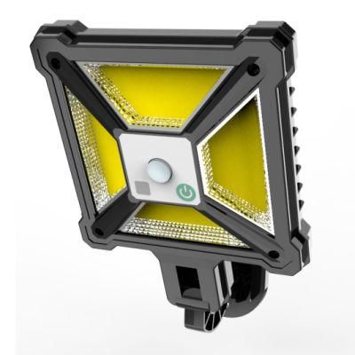 Wholesale 100W 200W Aluminum Home Outdoor Waterproof with Remote LED Wall Flood Changing Powered Solar Garden Light