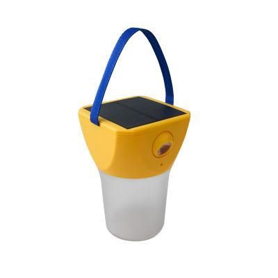 off-Grid Area Portable Solar LED Lantern for Camping