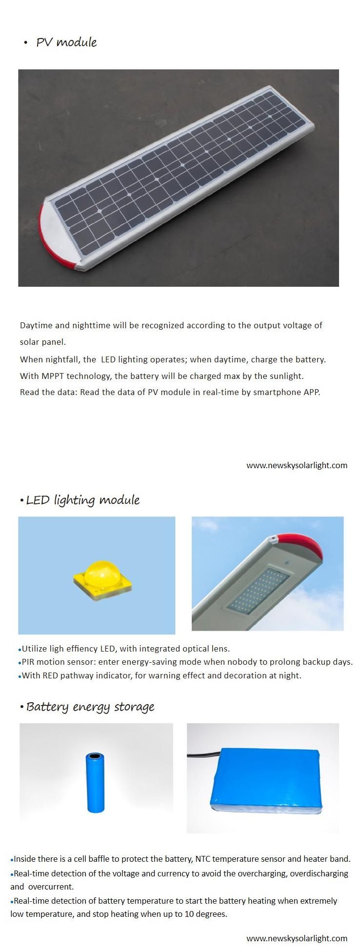 IP67 60W High Brightness Waterproof Outdoor Fan Energy Saving LED Solar Wind Turbine Street Hybrid Light Housing Aluminum Die Casting