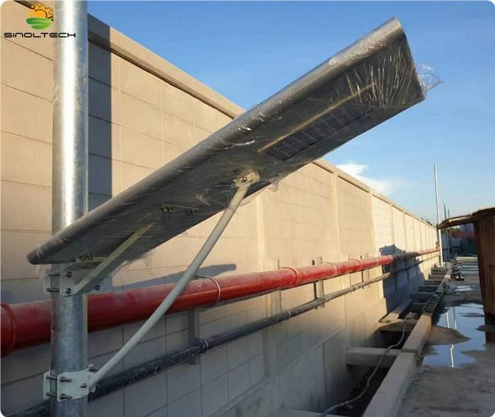 APP Control 50W LED Integrated Solar Parking Lot Lighting (SNSTY-250)
