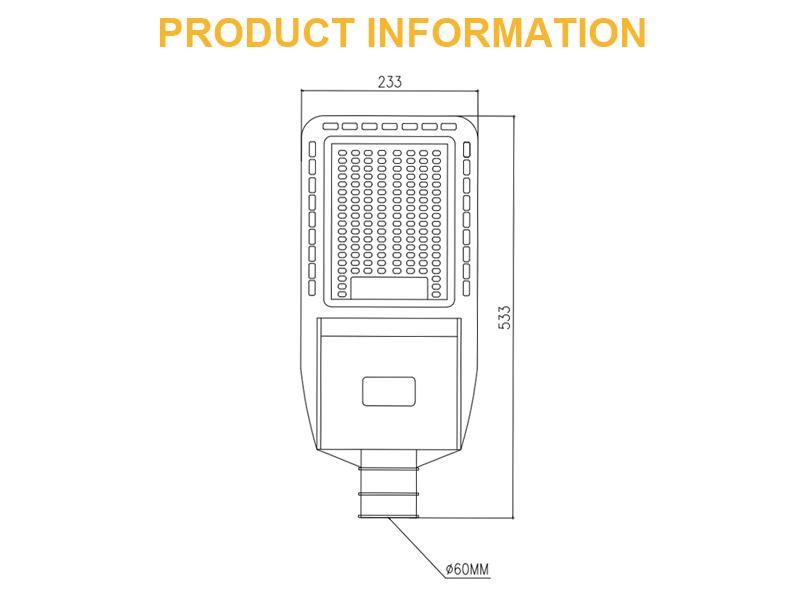 3 Years Warrenty IP65 High Brightness 25W Solar Street Light