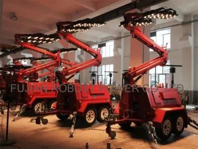 Diesel Engine Light Tower LED Emergency Light