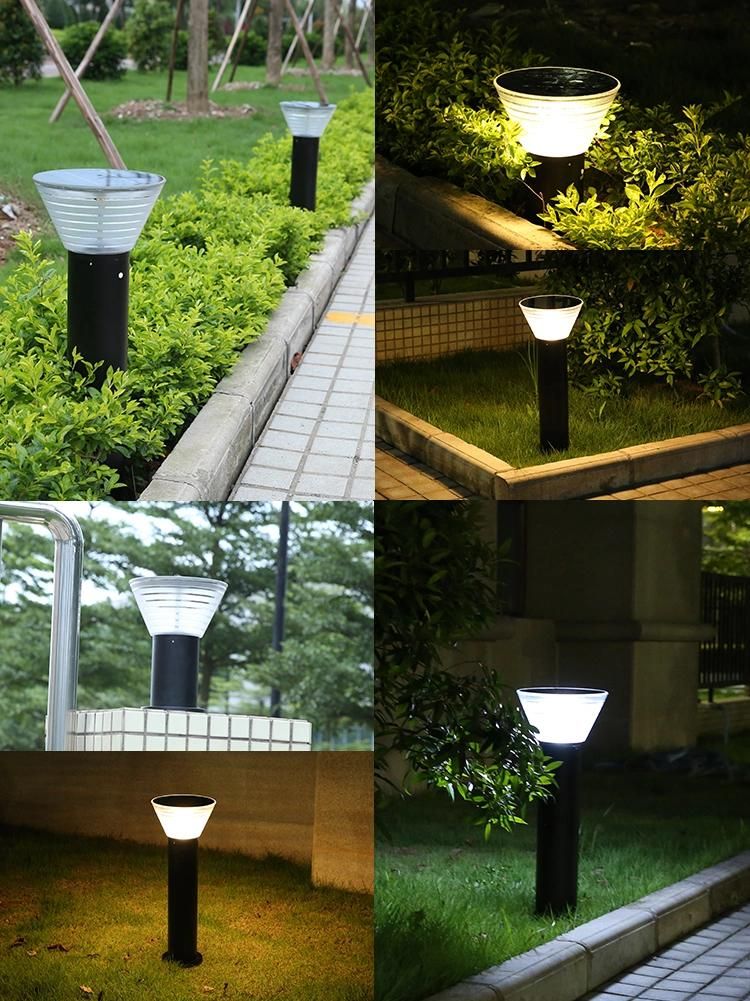 Bspro Outdoor Decorative Lamp Aluminum LED Solar Garden Lights