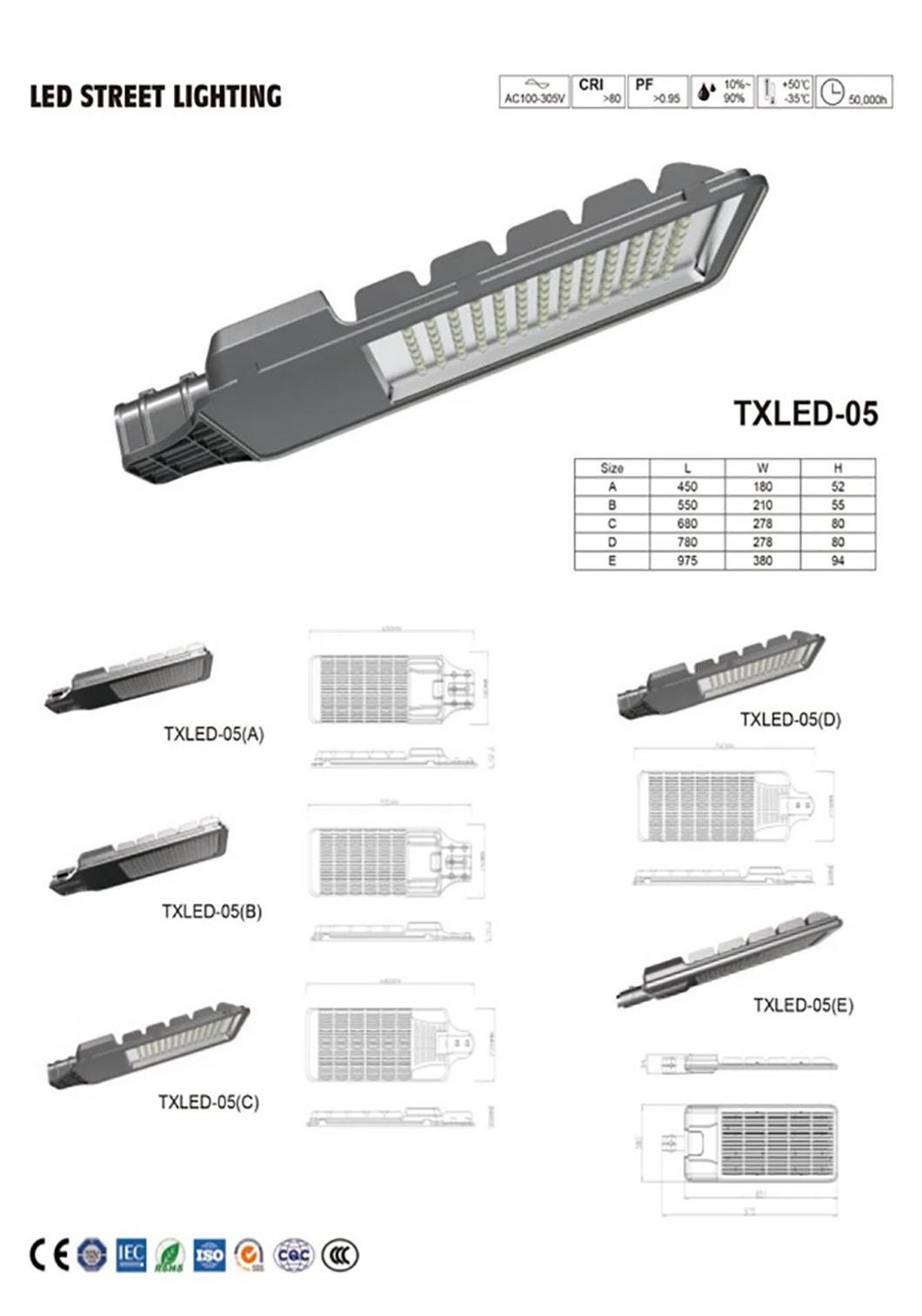 Waterproof Outdoor IP66 Ik08 High Lumen 300W Inventronics LED Driver Street Light Price