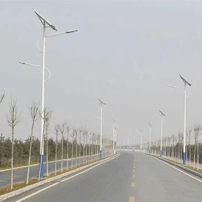 8m Pole 60W LED Power Split Solar Street Light with Lithium Battery (LiFePO4) Super Bright