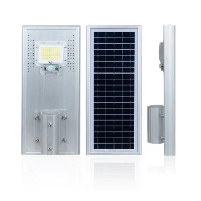 Intelligent IP65 Waterproof Outdoor All in One Integrated 20W 40W 60W 80W 100W 120W 150W 200W Automatic LED Solar Street Light