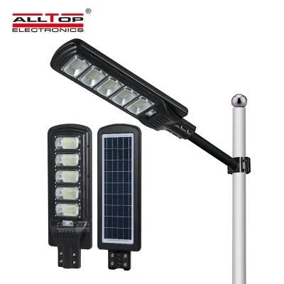 Alltop ABS 50W 100W 150W 200W 250W 300W IP65 Waterproof Solar Outdoor LED Street Lamp