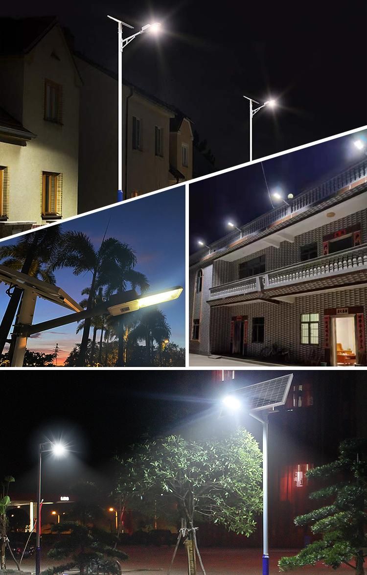 Bspro High Lumen Aluminum Outdoor LED Street Outdoor Solar Road Lamp