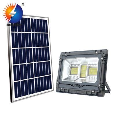 200W Solar LED Flood Lighting Light with RGB