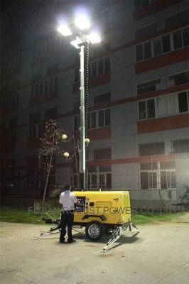 Metal Halide 8m Hydraulic Mast Stadium Light Tower