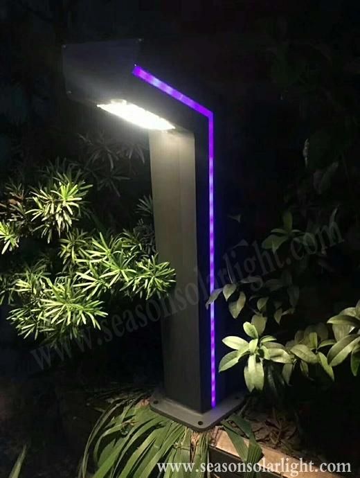 Energy Saving LED Lighting Lamp Outdoor 6W Solar Garden Lighting with LED Lamp Strip