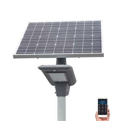 40W Outdoor Waterproof PIR Sensor Solar LED Street Lights with OEM Service