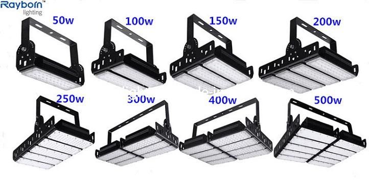 High Quality IP65 Waterproof 150W 200W 300W 400W Tennis Court Floodlight for Sport Arena Square Lighting
