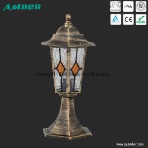 Six Panel Lead Glass Garden Light with Ce