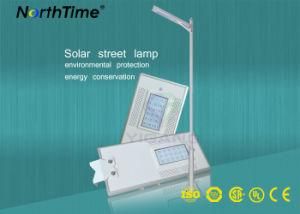 IP65 18W Auto Lighting Time Control LED Solar Street Light