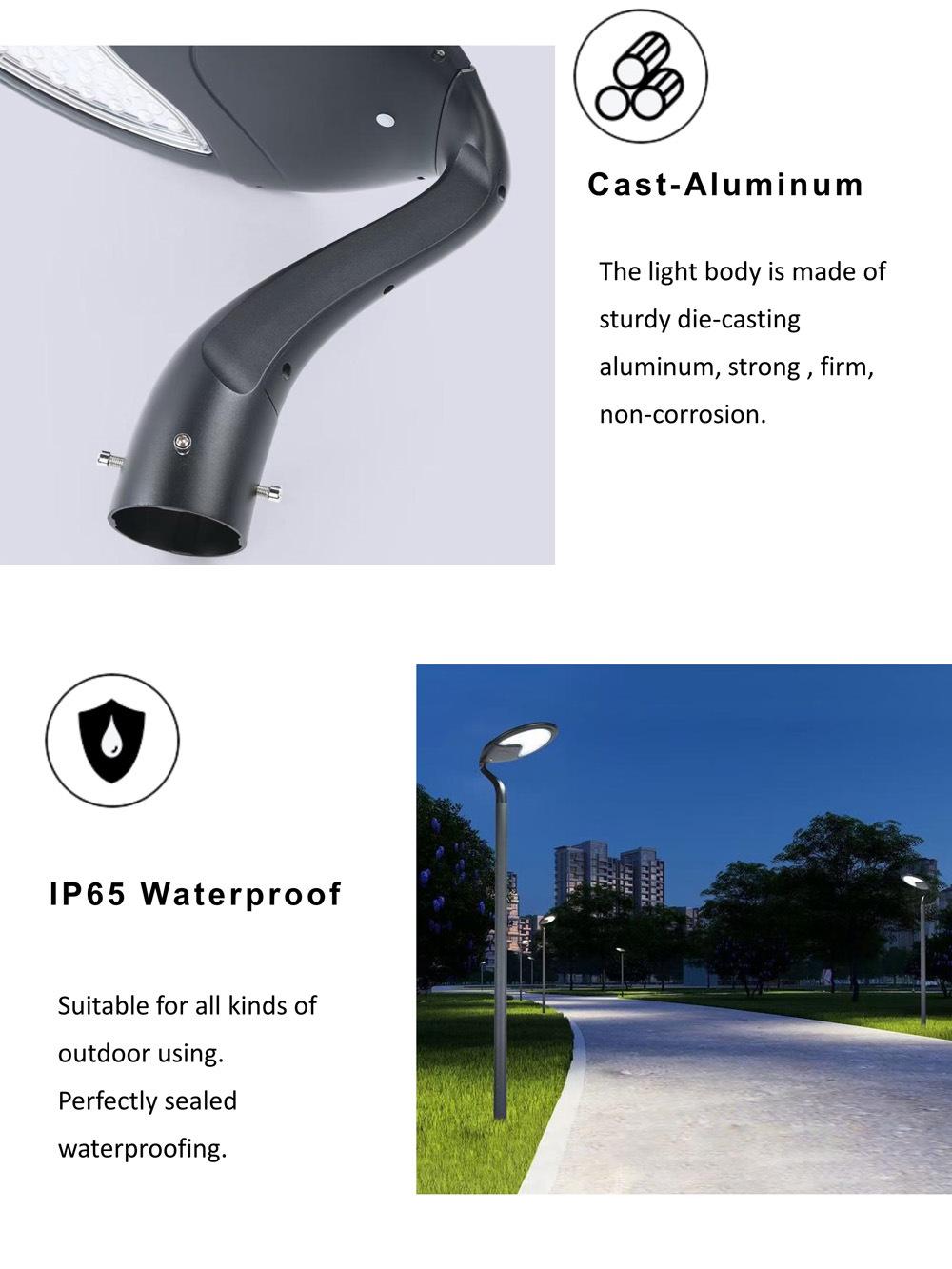 Outdoor All in One Waterproof Solar Courtyard Light for Garden Park Pathway